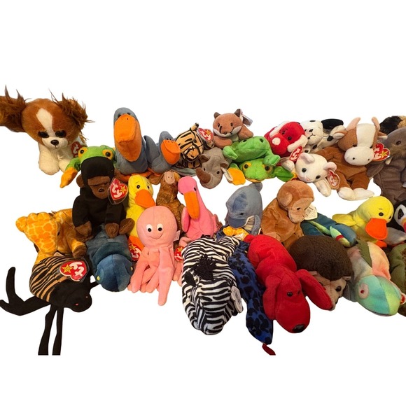 40 Ty Beanie Babies w/ swing tags - Picture 6 of 6